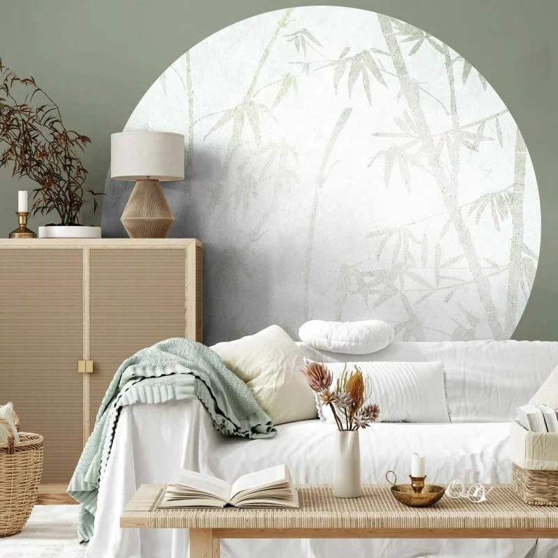 Fototapeta okrągła - Dżungla w Azji - obrazek 1