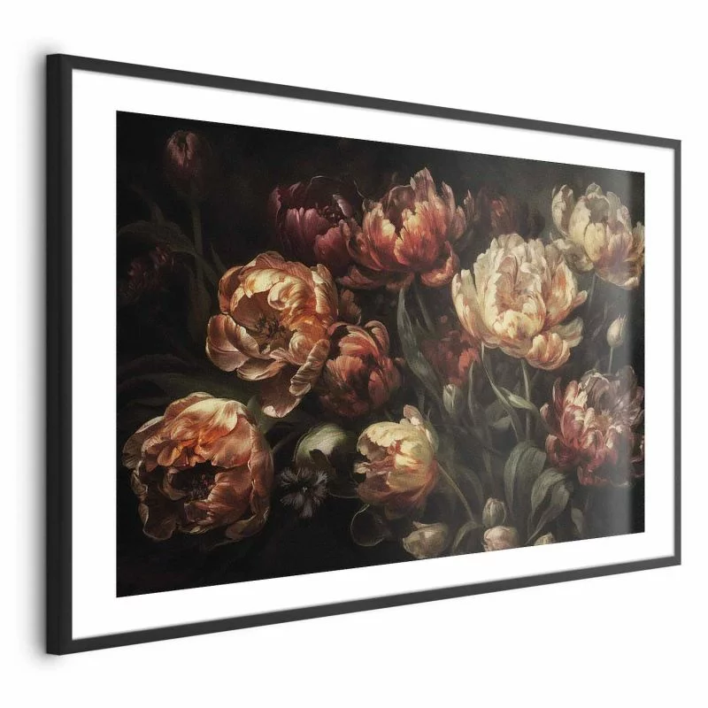 Plakat - Kwitnące tulipany - obrazek 1