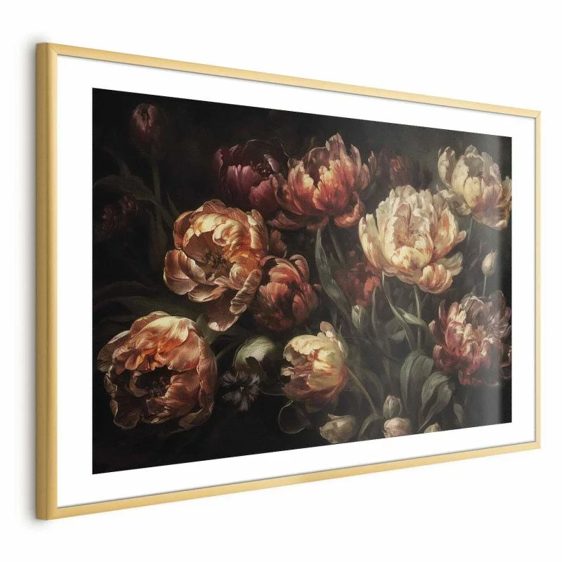 Plakat - Kwitnące tulipany - obrazek 1
