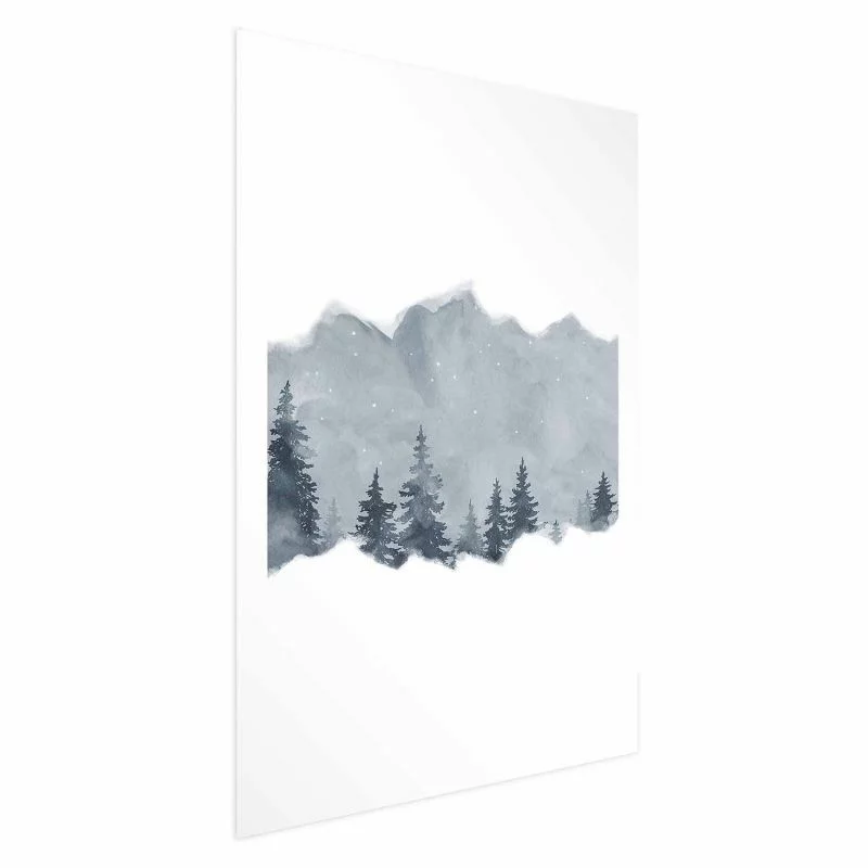Plakat - Wycinek Syberii - obrazek 1
