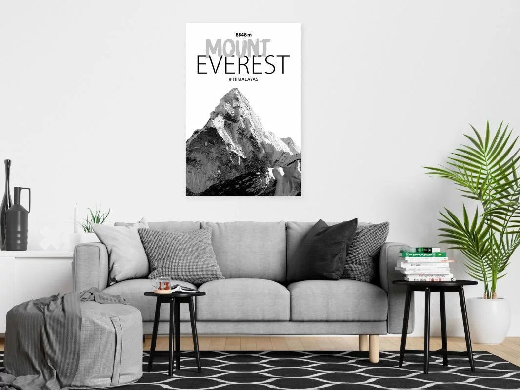Obraz - Mount Everest (1-częściowy) pionowy - obrazek 1