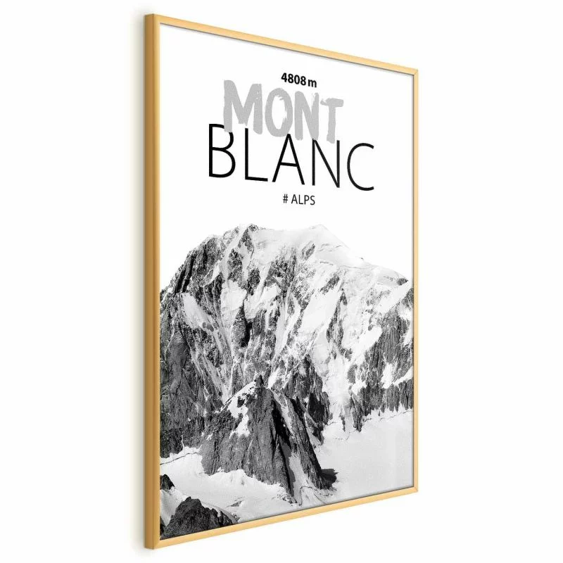 Plakat - Mont Blanc - obrazek 1