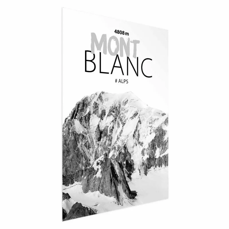 Plakat - Mont Blanc - obrazek 1
