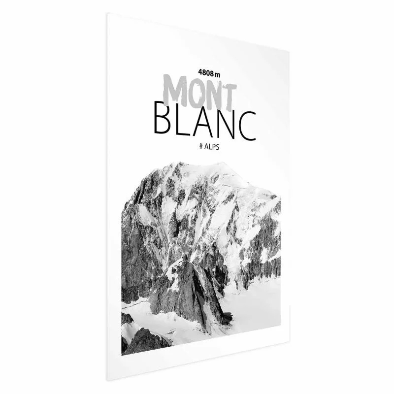 Plakat - Mont Blanc - obrazek 1