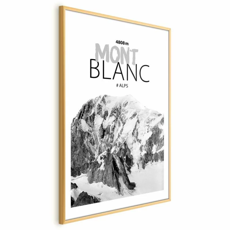 Plakat - Mont Blanc - obrazek 1