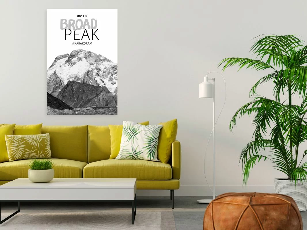 Obraz - Broad Peak (1-częściowy) pionowy - obrazek 1