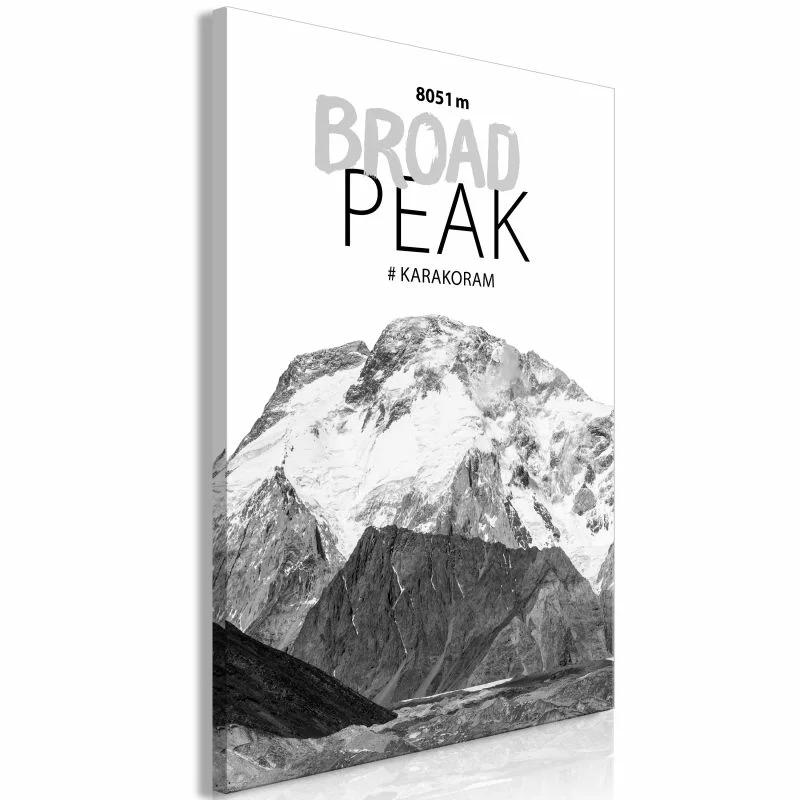 Obraz - Broad Peak (1-częściowy) pionowy - obrazek 1