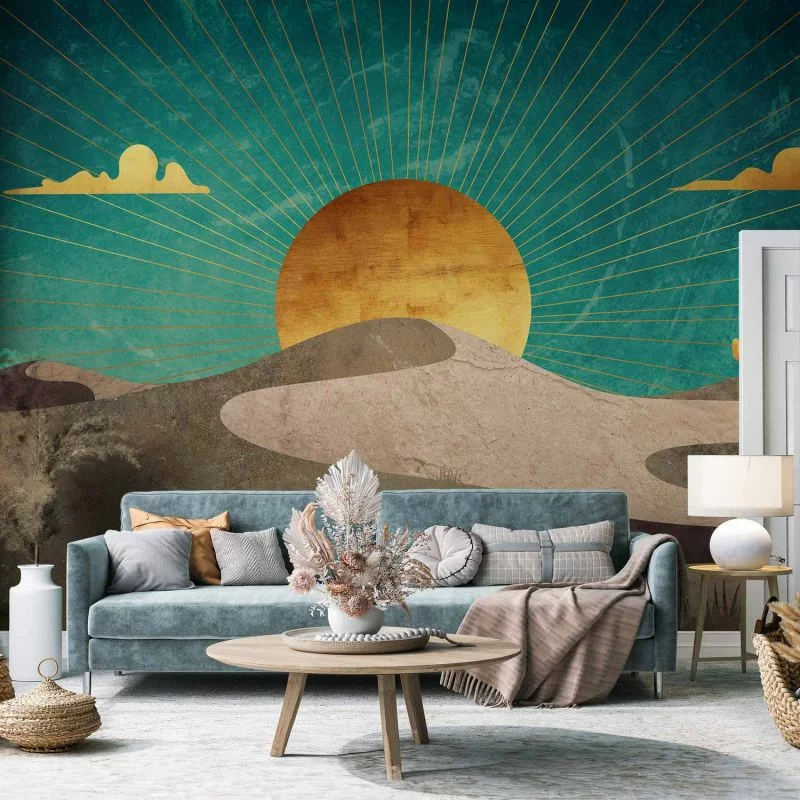 Fototapeta - Poranek na pustyni - obrazek 1