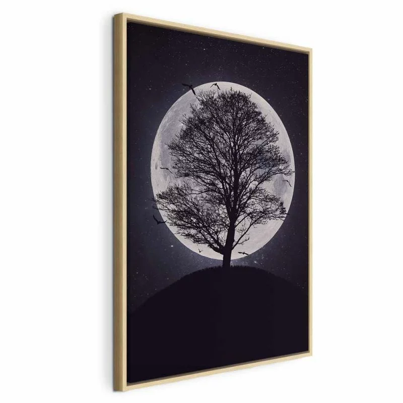 Obraz - Samotne drzewo (1-częściowy) pionowy - obrazek 1