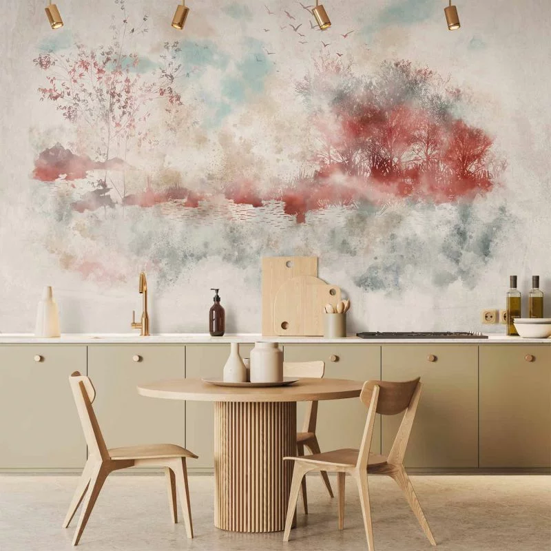 Fototapeta - Jesienne jezioro - obrazek 1