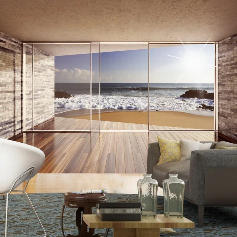 Fototapeta wodoodporna - Spotkanie nad morzem - obrazek 1