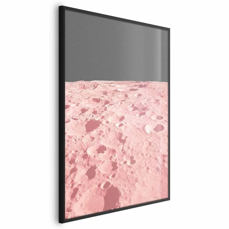 Plakat - Różowy księżyc - obrazek 1