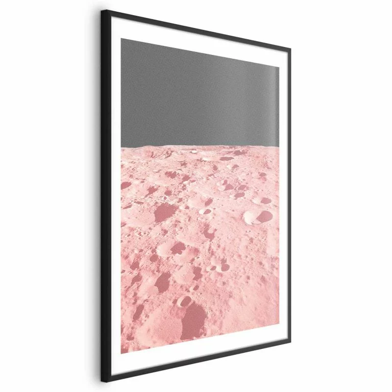 Plakat - Różowy księżyc - obrazek 1