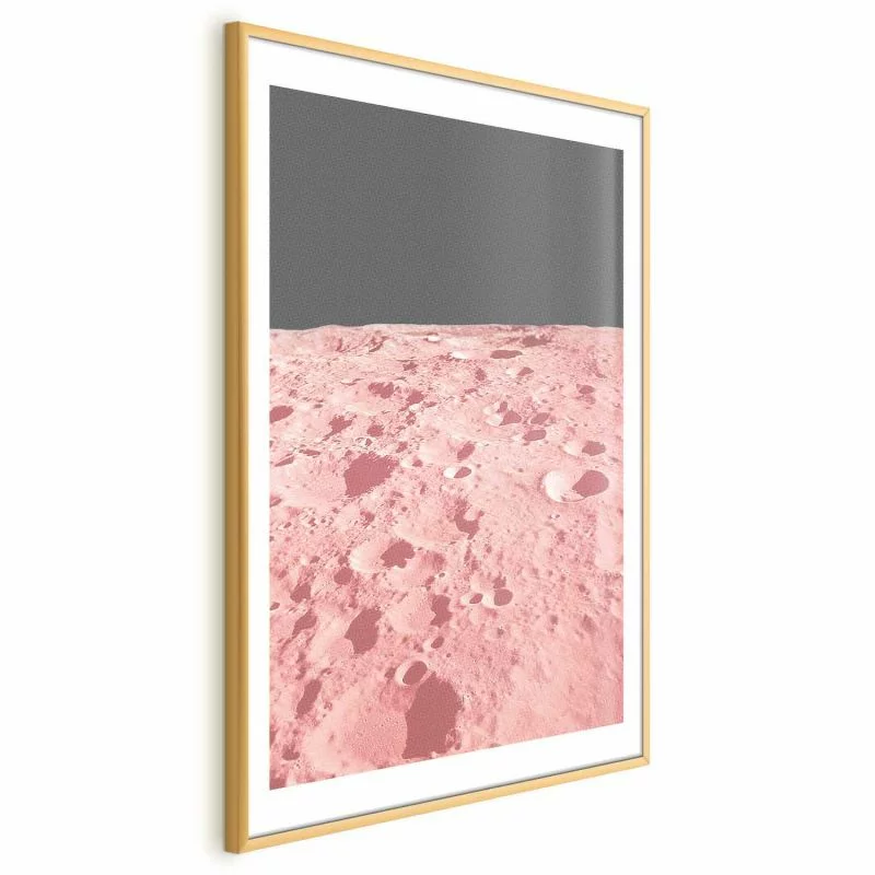 Plakat - Różowy księżyc - obrazek 1