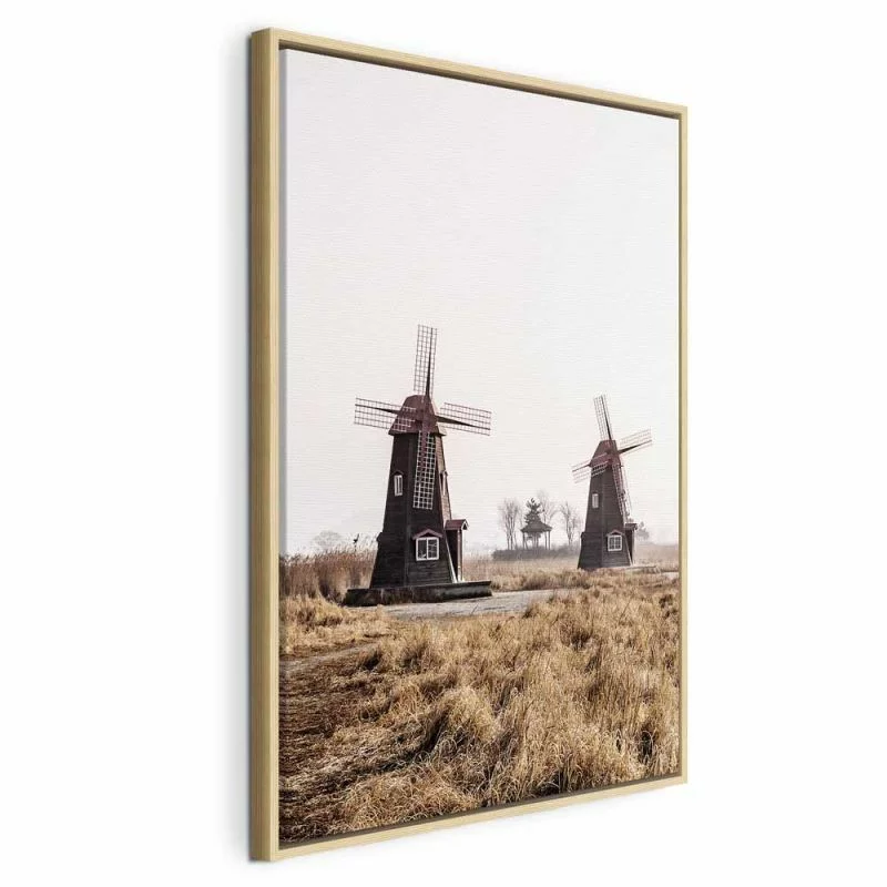 Obraz - Drewniany wiatrak (1-częściowy) pionowy - obrazek 1