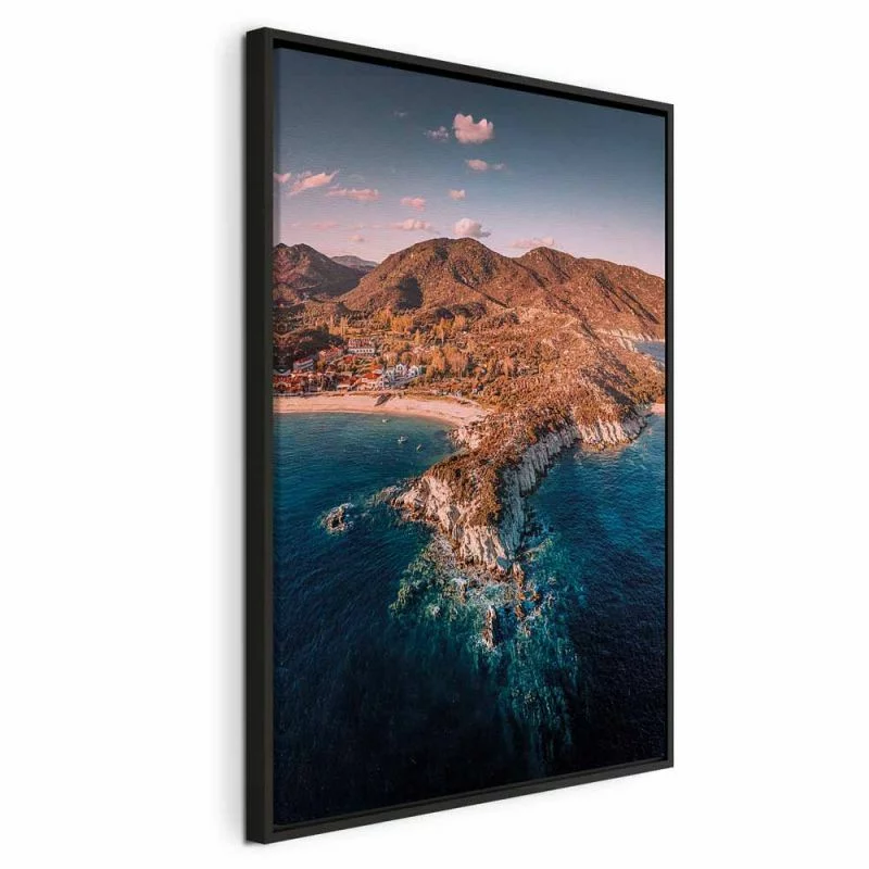 Obraz - Klif w Kalamitsi (1-częściowy) pionowy - obrazek 1