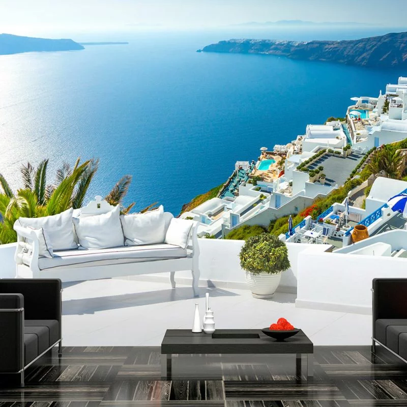 Fototapeta - Widok na Santorini - obrazek 1