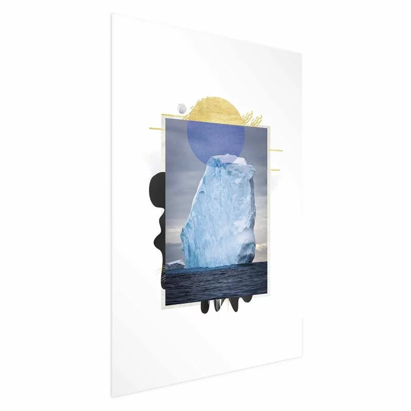 Plakat - Góra lodowa - obrazek 1