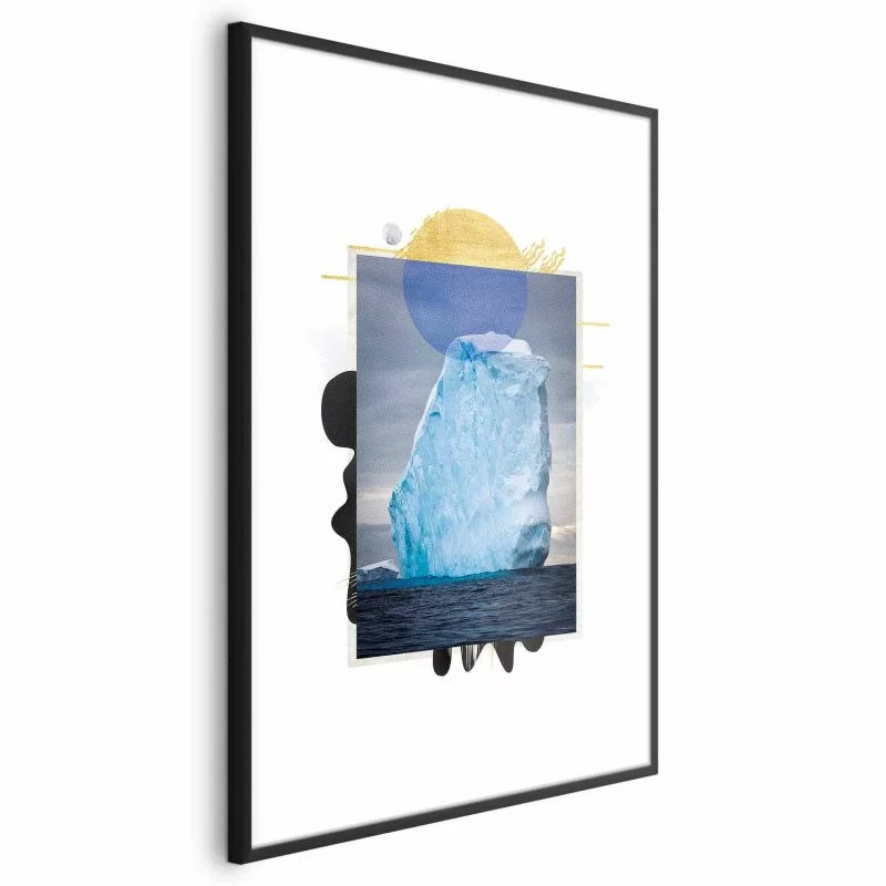 Plakat - Góra lodowa - obrazek 1