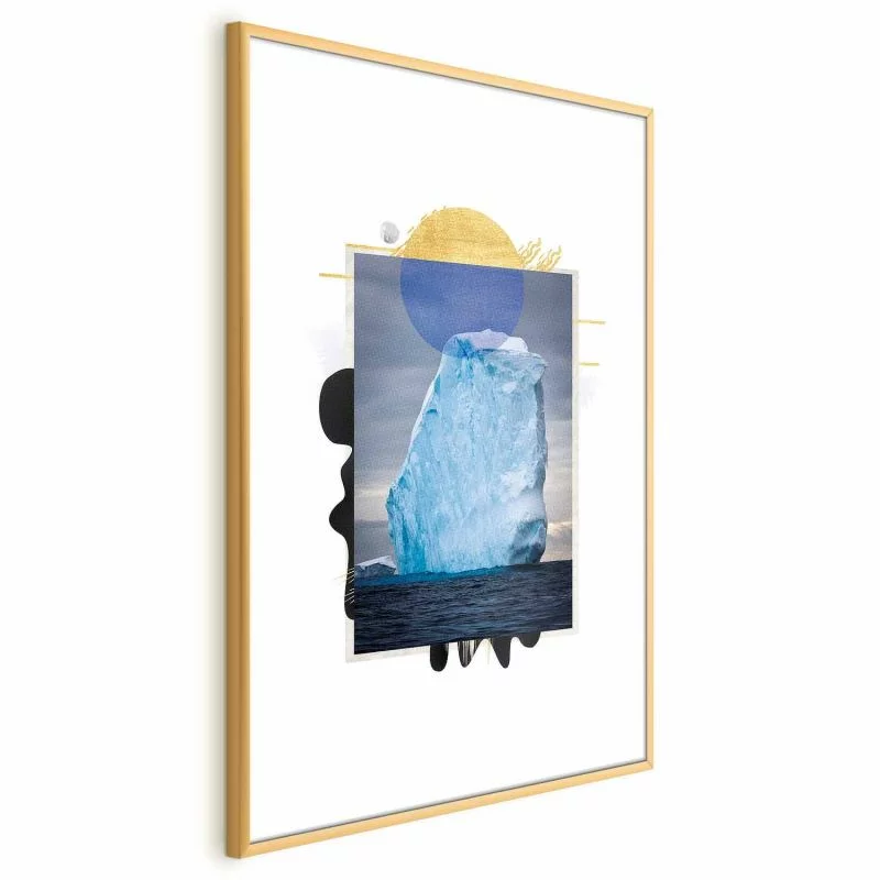 Plakat - Góra lodowa - obrazek 1