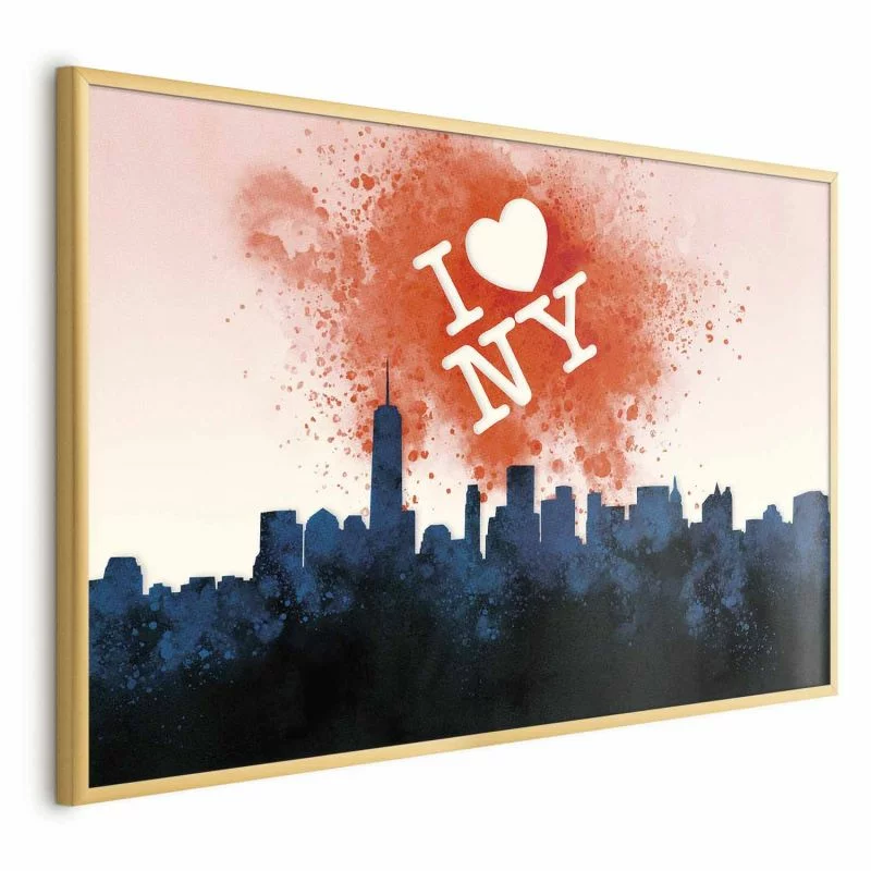 Plakat - I love NY - obrazek 1