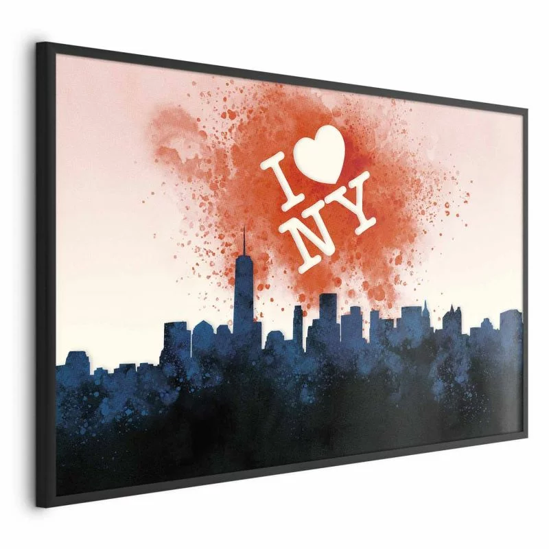 Plakat - I love NY - obrazek 1