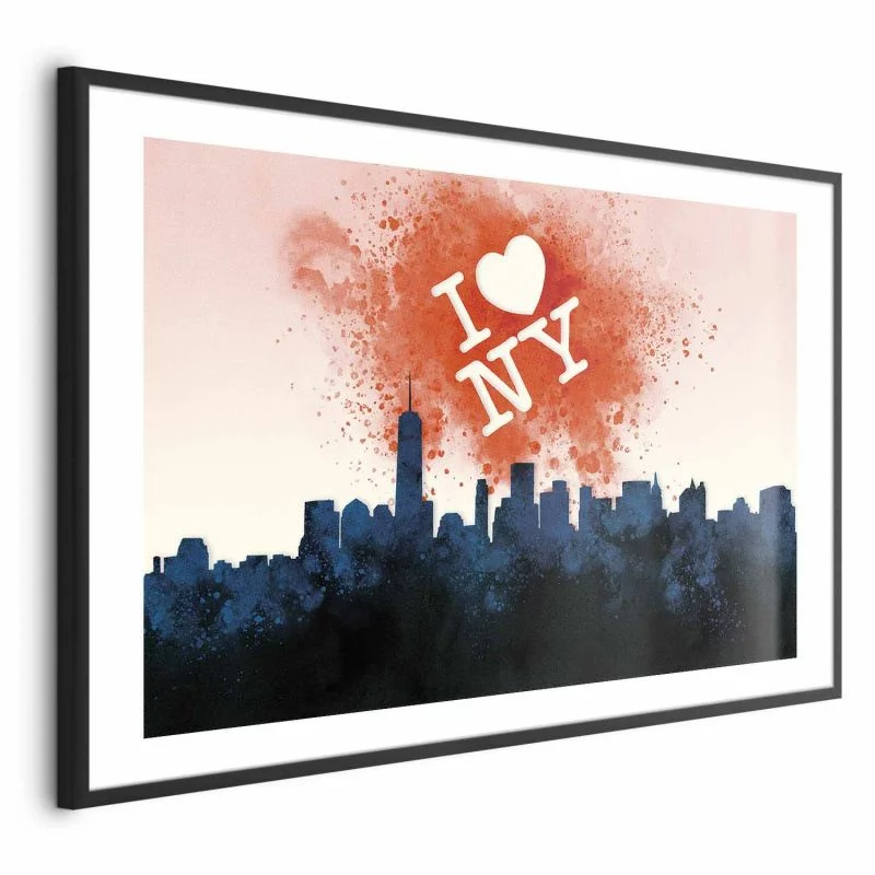 Plakat - I love NY - obrazek 1
