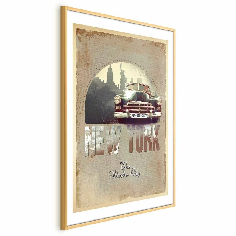 Plakat - New York - The Wonder City - obrazek 1