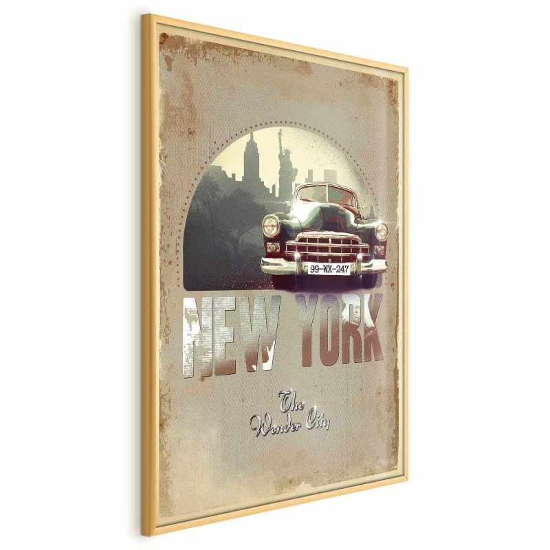 Plakat - New York - The Wonder City - obrazek 1