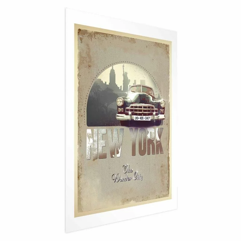 Plakat - New York - The Wonder City - obrazek 1