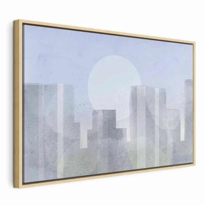 Obraz - Nowoczesne miasto (1-częściowy) szeroki - pierwszy wariant - obrazek 1