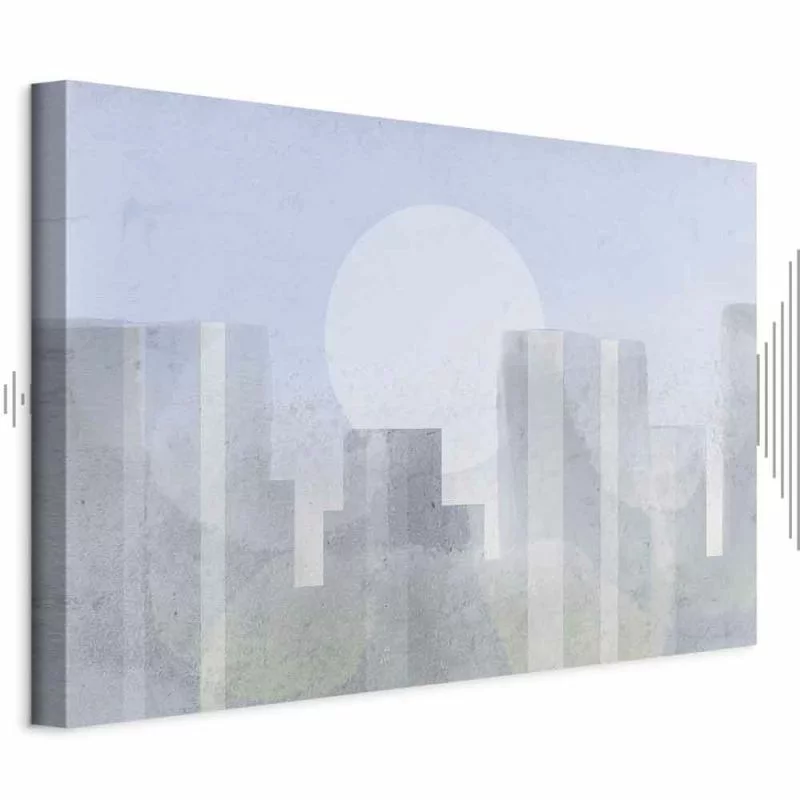 Obraz - Nowoczesne miasto (1-częściowy) szeroki - pierwszy wariant - obrazek 1