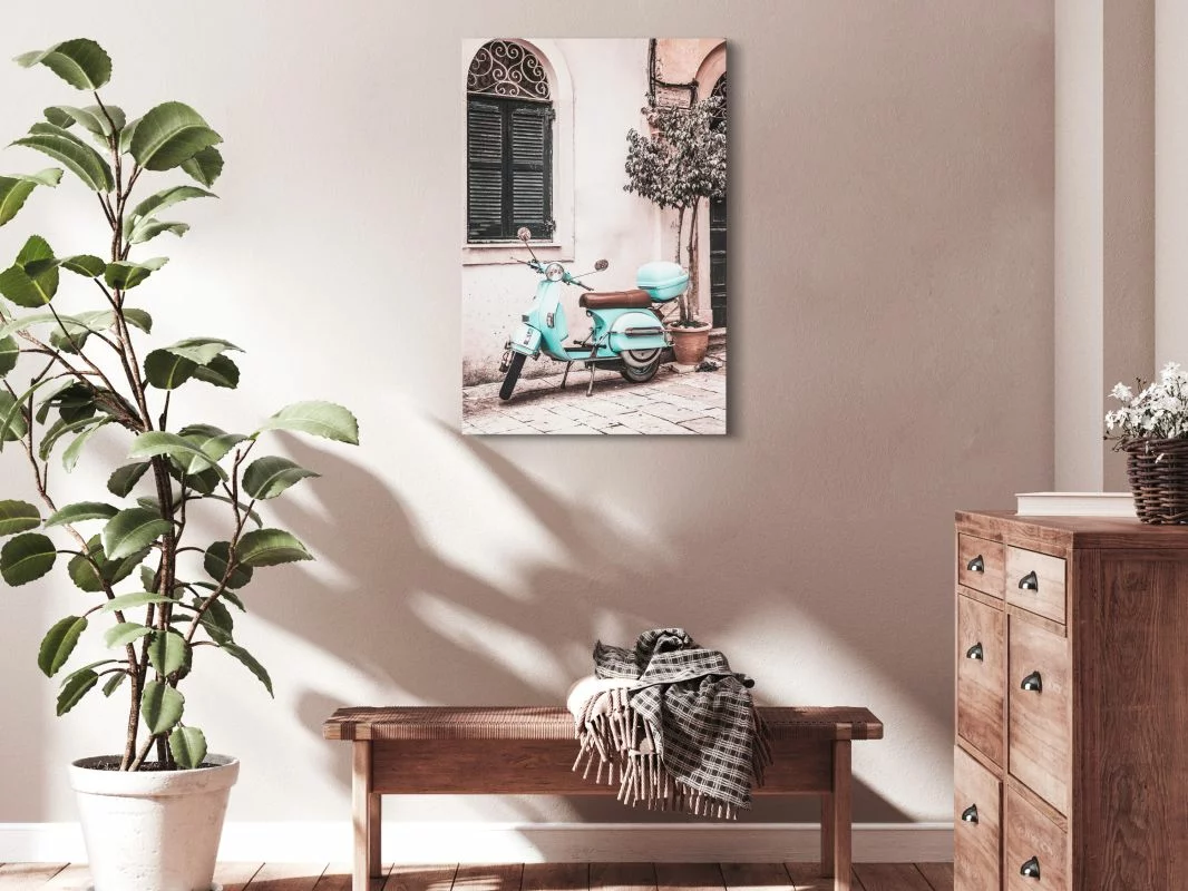 Obraz - Kultowa vespa (1-częściowy) pionowy - obrazek 1