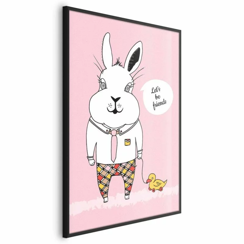 Plakat - Przyjaciel królika - obrazek 1