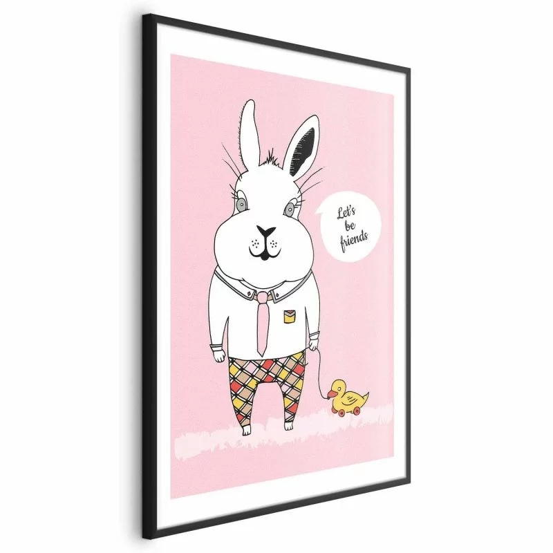 Plakat - Przyjaciel królika - obrazek 1