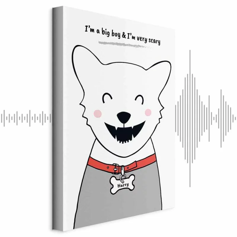 Obraz - Piesek Harry (1-częściowy) pionowy - obrazek 1