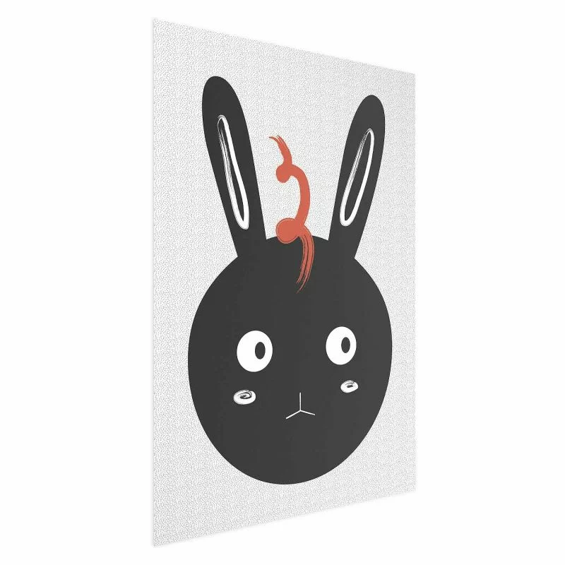 Plakat - Królik widzi wszystko - obrazek 1