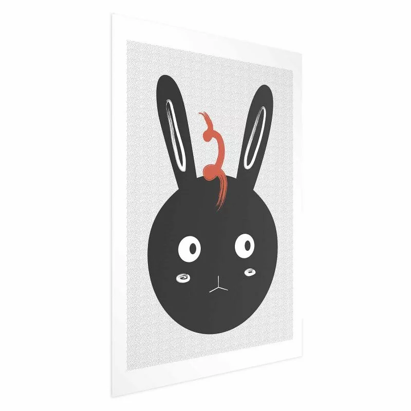 Plakat - Królik widzi wszystko - obrazek 1