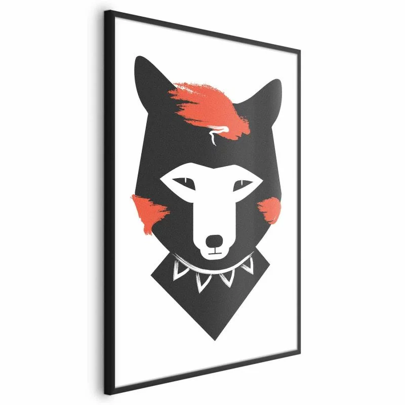 Plakat - Grzeczny lisek - obrazek 1