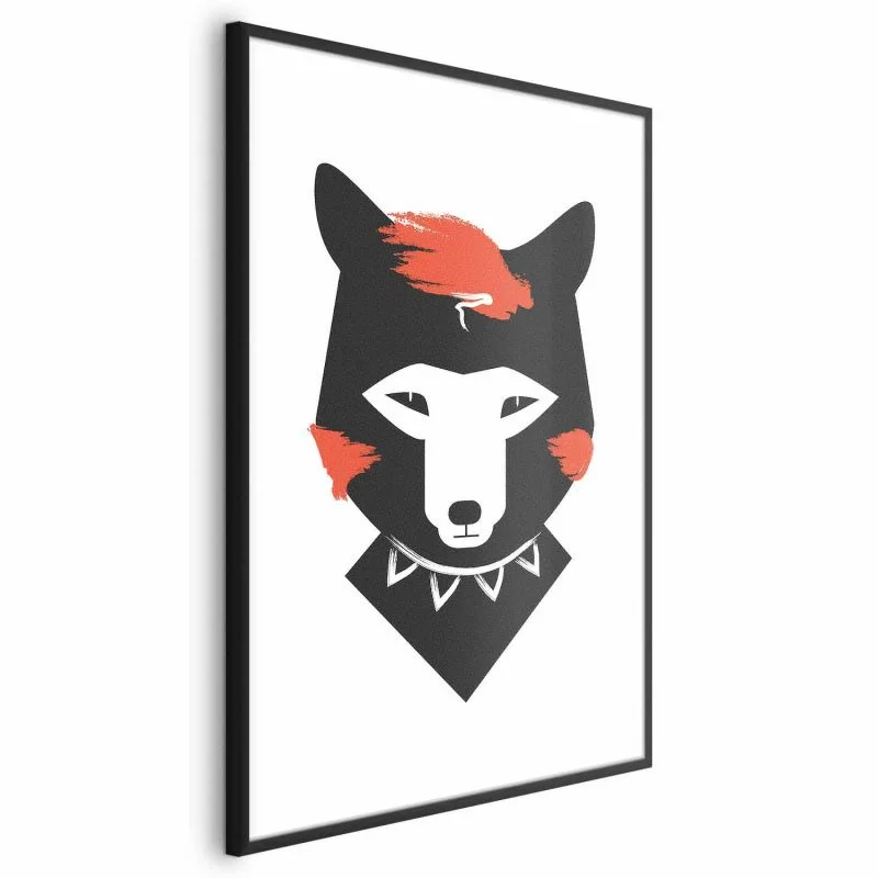 Plakat - Grzeczny lisek - obrazek 1