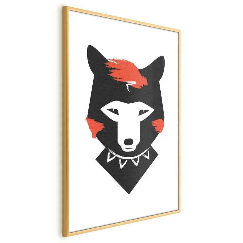 Plakat - Grzeczny lisek - obrazek 1
