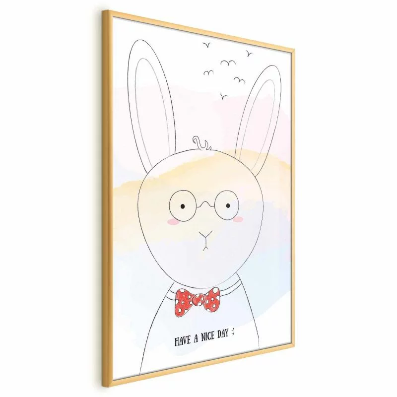 Plakat - Pozdrowienia od królika - obrazek 1