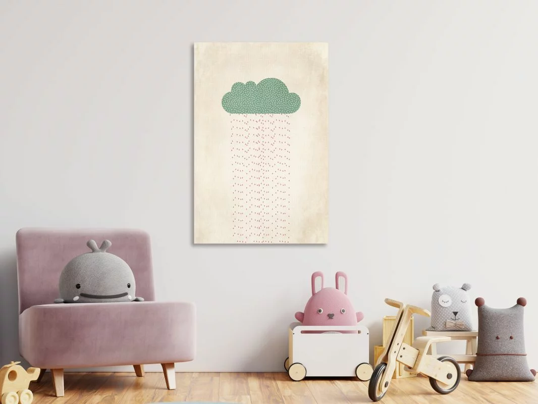 Obraz - Cukierkowy deszcz (1-częściowy) pionowy - obrazek 1