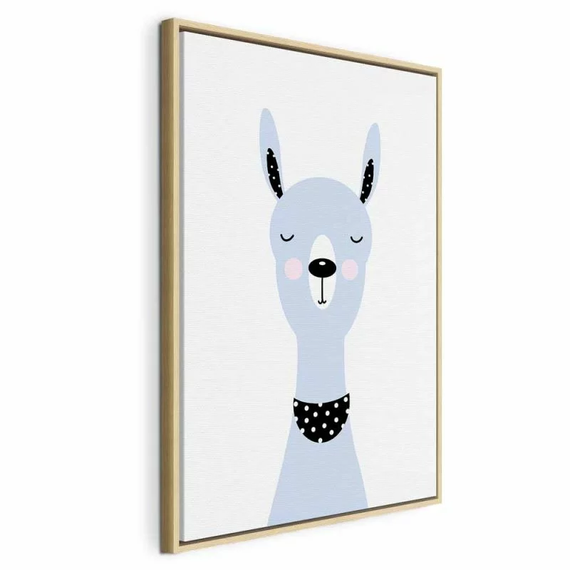 Obraz - Urocza lama (1-częściowy) pionowy - obrazek 1