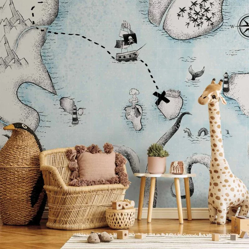 Fototapeta - Mapa skarbów - obrazek 1