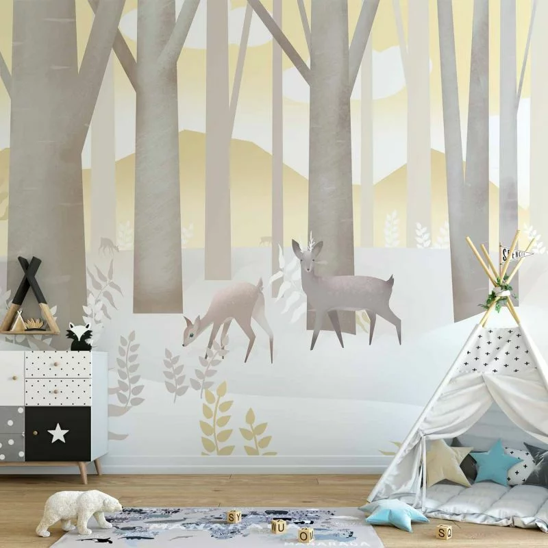 Fototapeta - Bajkowy las - trzeci wariant - obrazek 1