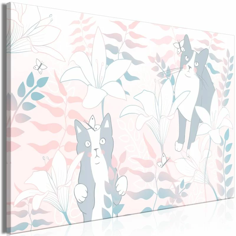 Obraz - Kocie sprawy (1-częściowy) szeroki - drugi wariant - obrazek 1