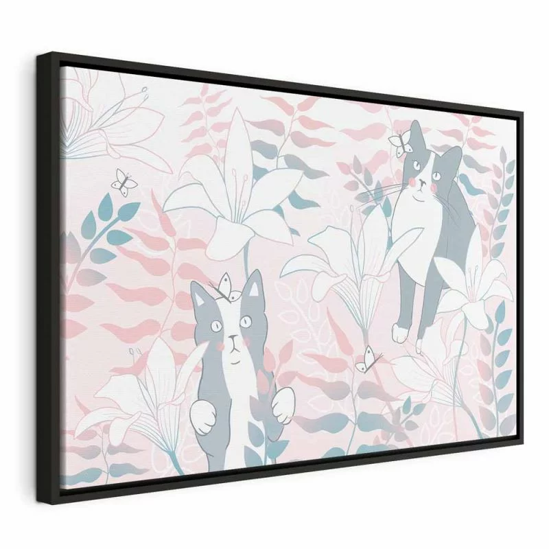 Obraz - Kocie sprawy (1-częściowy) szeroki - drugi wariant - obrazek 1