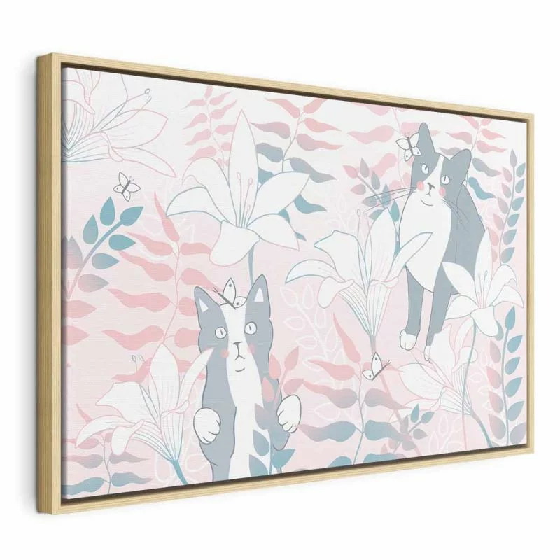 Obraz - Kocie sprawy (1-częściowy) szeroki - drugi wariant - obrazek 1