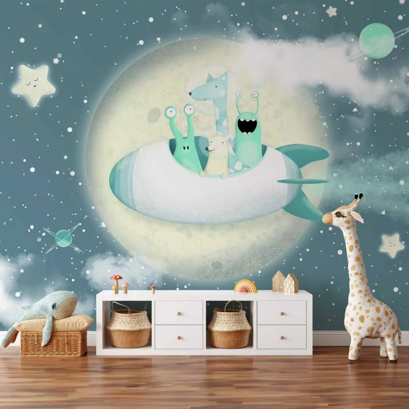 Fototapeta - Kosmiczna przygoda - drugi wariant - obrazek 1